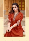 Ladlee Vol 2 By Kadlee Rayon Thread work Kurti Wholesale Clothing Distributors In India
